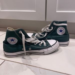 Converse sneakers high-top green US women 6